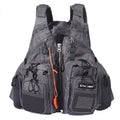 MANNER Outdoor Multifunctional Fishing Life Vest Swimming Life Jacket (Grey)