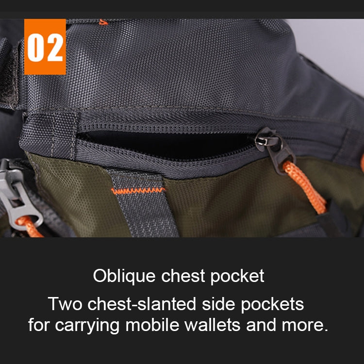 MANNER Outdoor Multifunctional Fishing Life Vest Swimming Life Jacket (Grey)