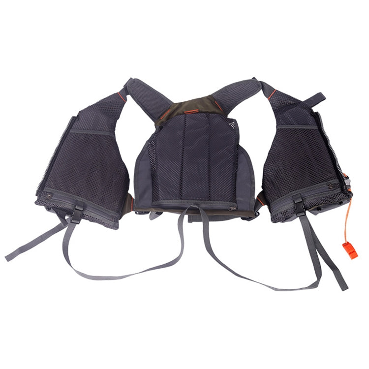 MANNER Outdoor Multifunctional Fishing Life Vest Swimming Life Jacket (Grey)