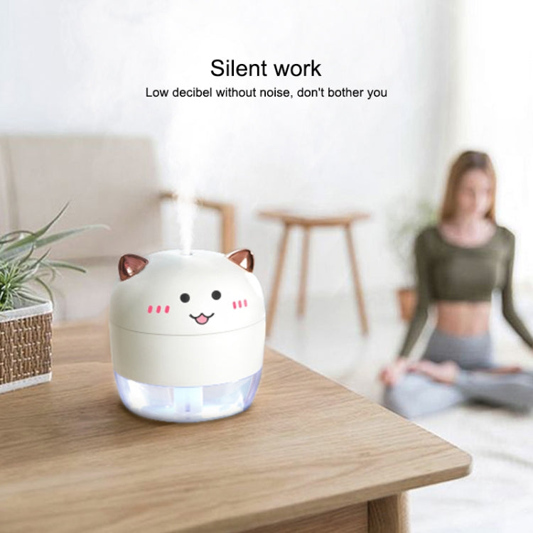WT-H21 Devil Atomizing Humidifier with Colorful Night Lights, Water Tank Capacity: 200mL(Black)