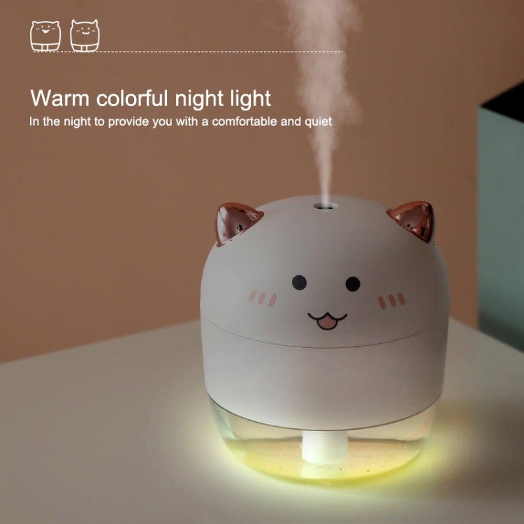 WT-H21 Devil Atomizing Humidifier with Colorful Night Lights, Water Tank Capacity: 200mL(Black)