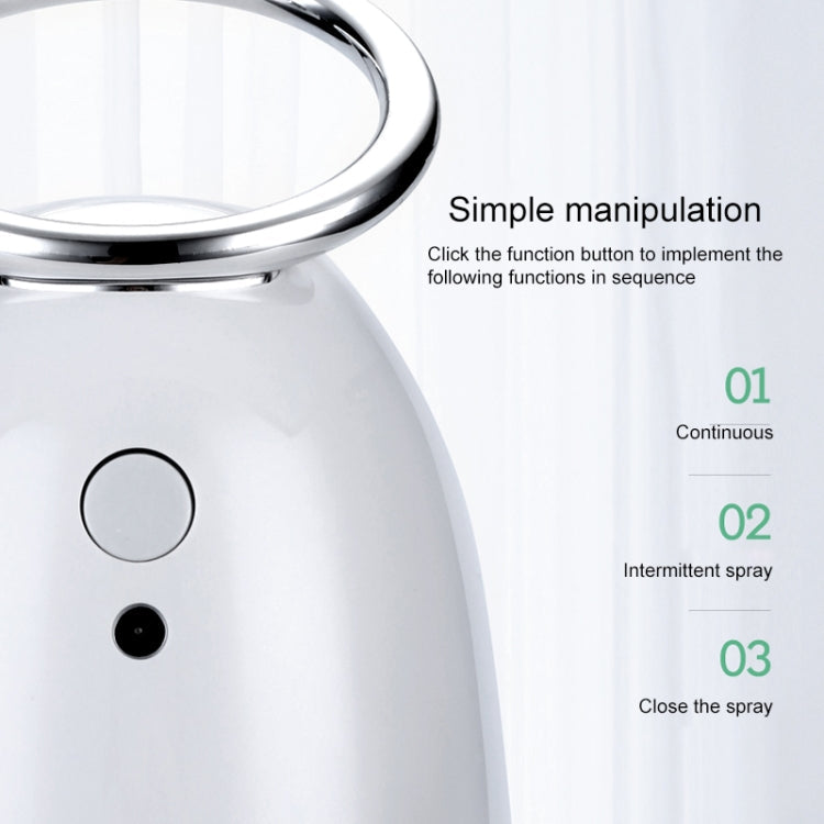 TSHM0 Mini Angel Atomizing Humidifier with Colorful Night Lights, Water Tank Capacity: 230mL (Gold)