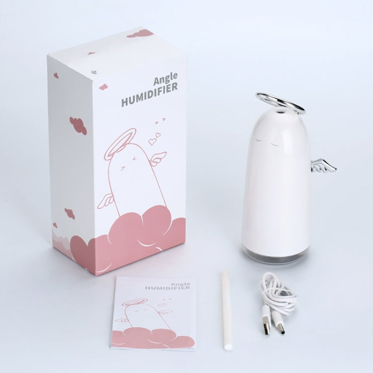 TSHM0 Mini Angel Atomizing Humidifier with Colorful Night Lights, Water Tank Capacity: 230mL (Gold)