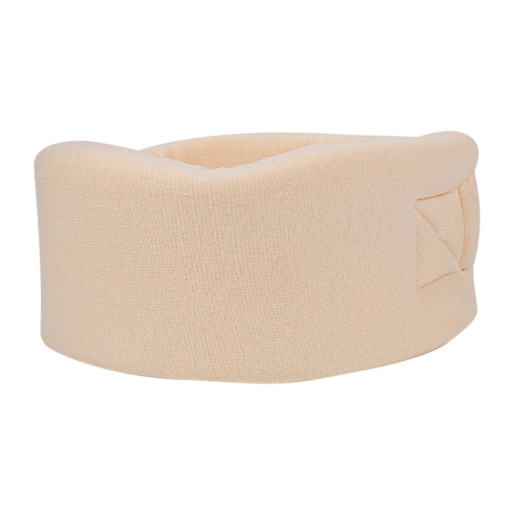 003 Household Sponge Collar Men And Women Breathable Adjustable Neck Brace, Size: L (Flesh Color)