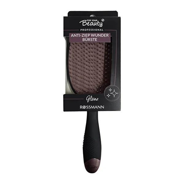 For Your Beauty Bamboo Hair Detangling Brush - Gentle Detangling, Eco-Friendly, Vegan Hair Care