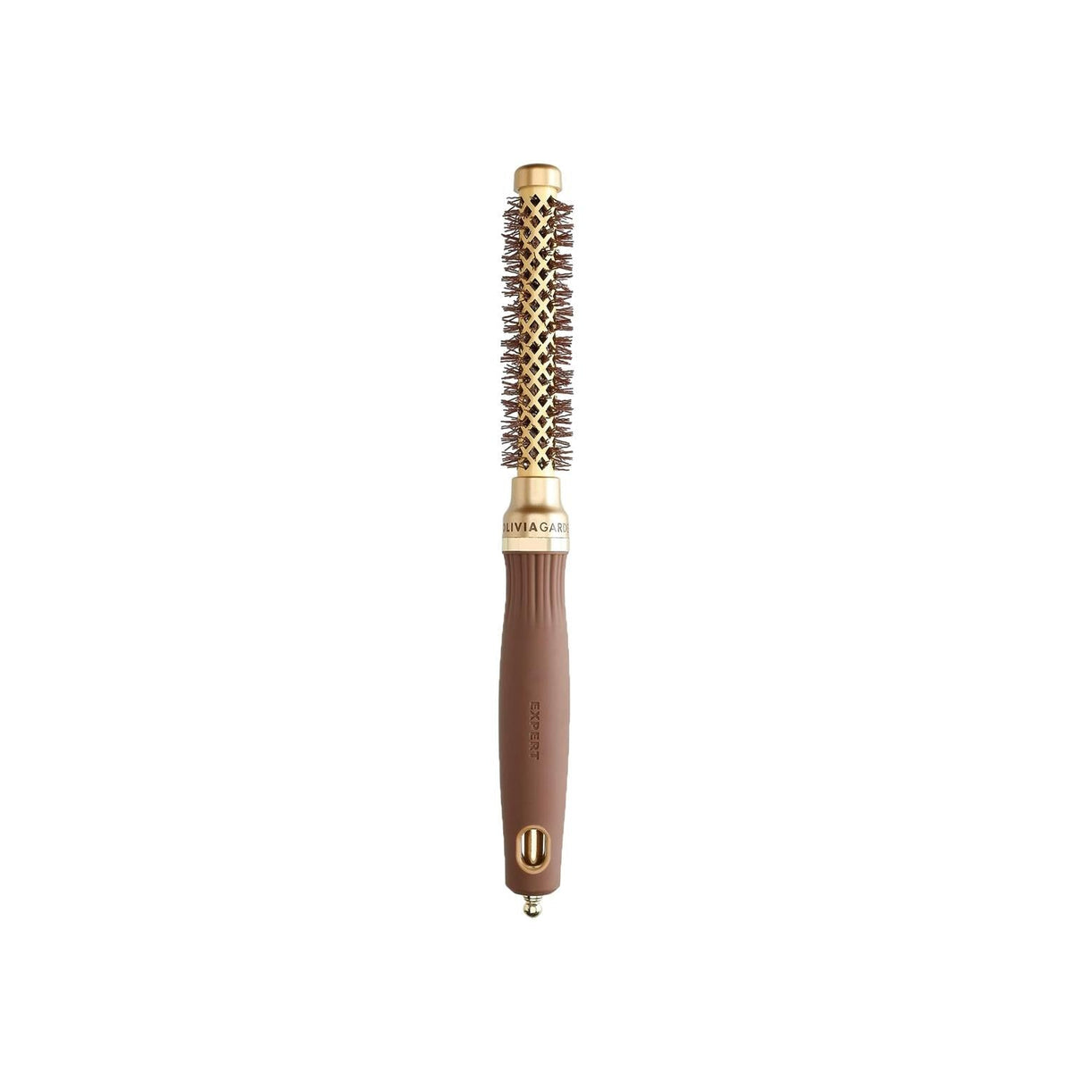 Olivia Garden Expert Blowout Shine Hair Brush - Wavy Bristles for Frizz-Free Volume & Shine - Professional Styling at Home