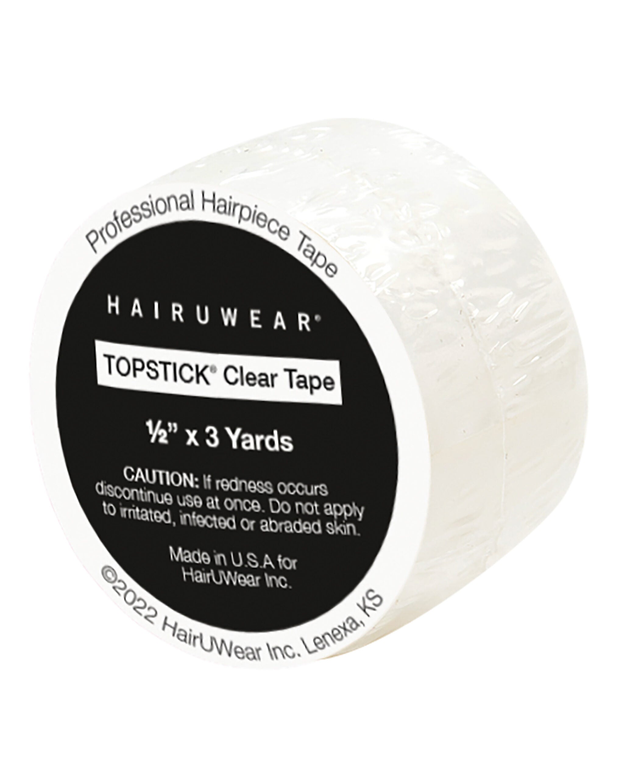 HairUWear Topstick Clear Tape - 24 Yard Roll - Wig Tape