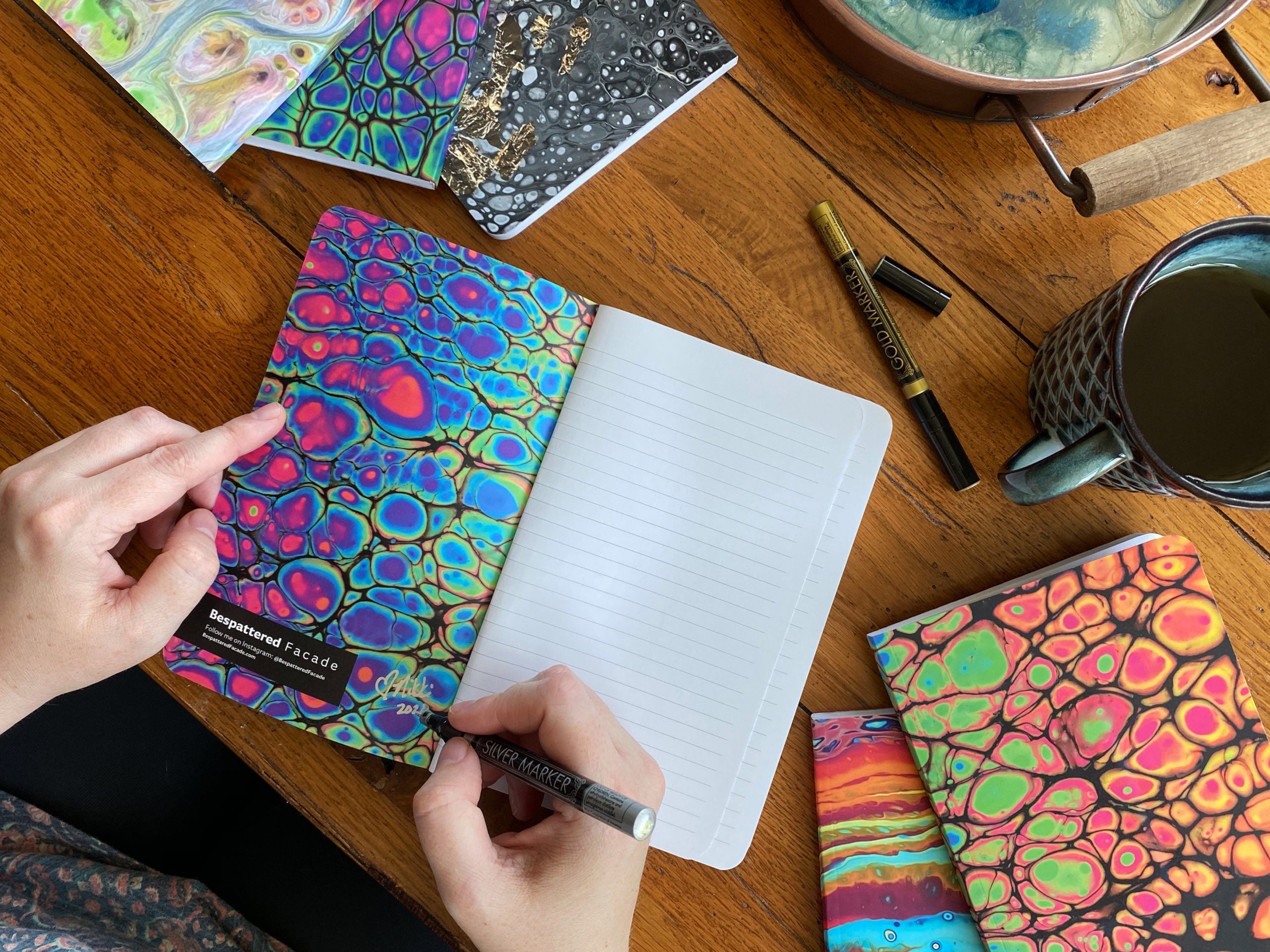 Bespattered Facade "You're Golden" Notebook