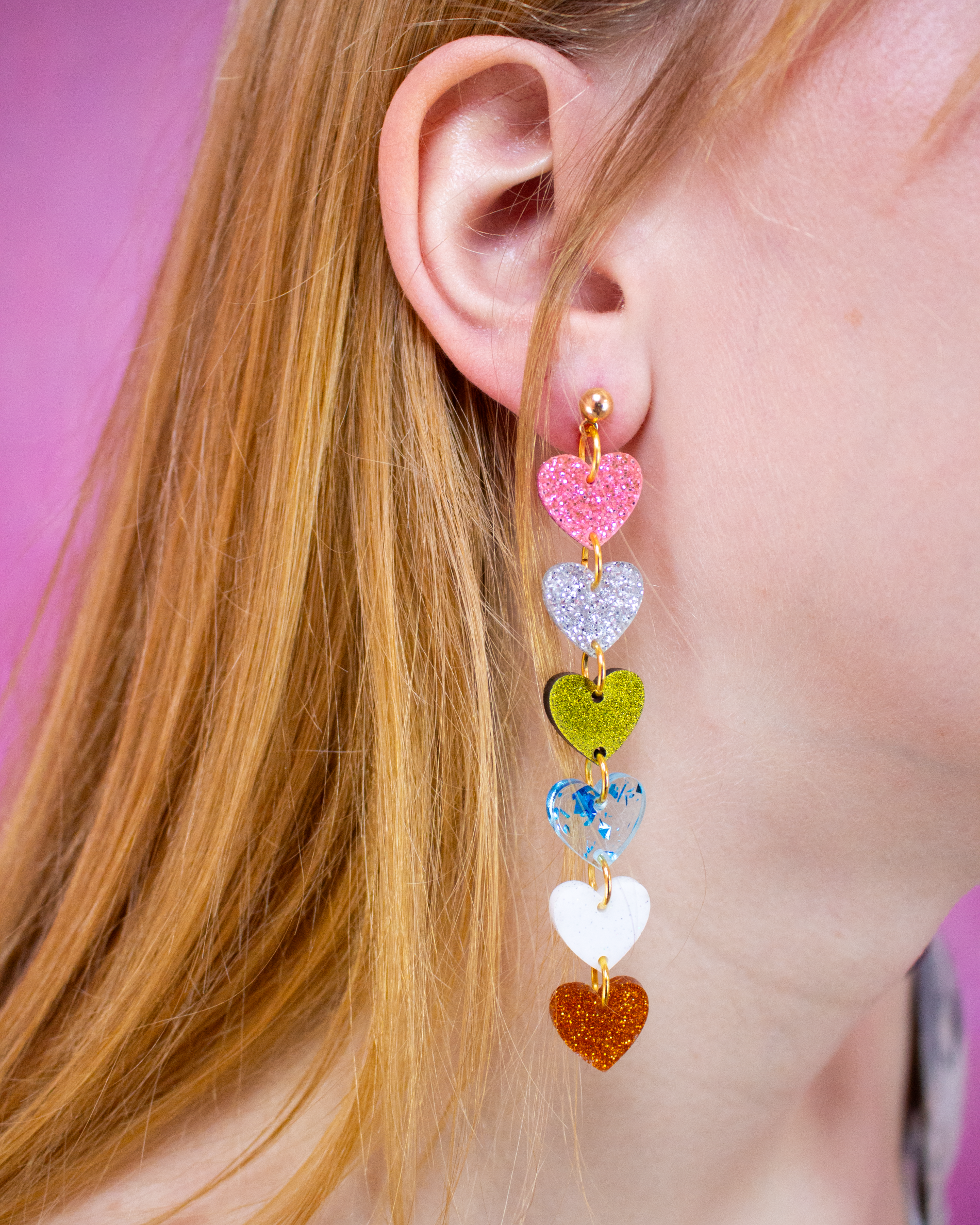 12 Eras, 12 Colors - Dangle Earrings