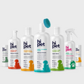 HiPet Best Sellers Value Set, Paw Cleaning Foam + Detangling Spray + Dry Shampoo + Conditioning Shampoo + Clarifying Shampoo + Jojoba Paw Balm, 6-Piece Bundle