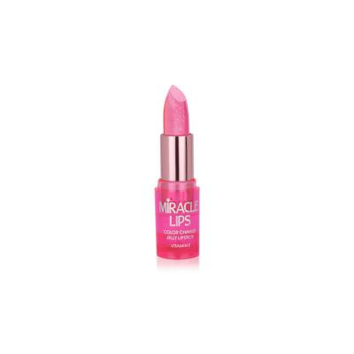 Golden Rose Miracle Lips: Color Change Jelly Lipstick - Berry Pink, Vegan, Moisturizing, pH Reactive for Personalized Hydration & Natural Tint
