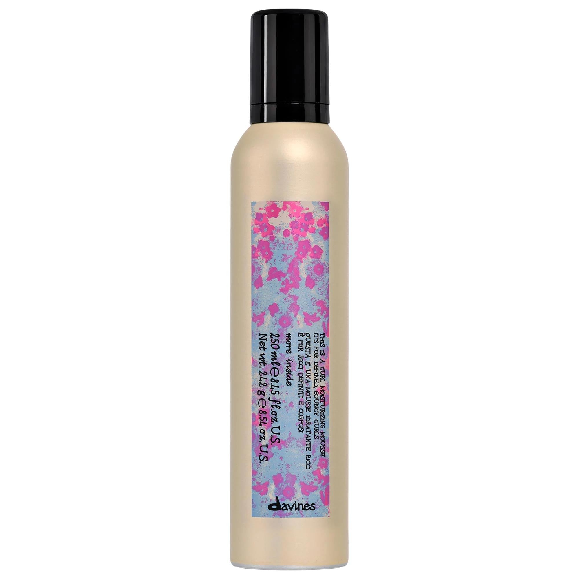 This Is A Curl Curl Moisturizing Mousse for Wavy, Curly, and Coily Hair - Enhances Curls, Hydrates, and Controls Frizz
