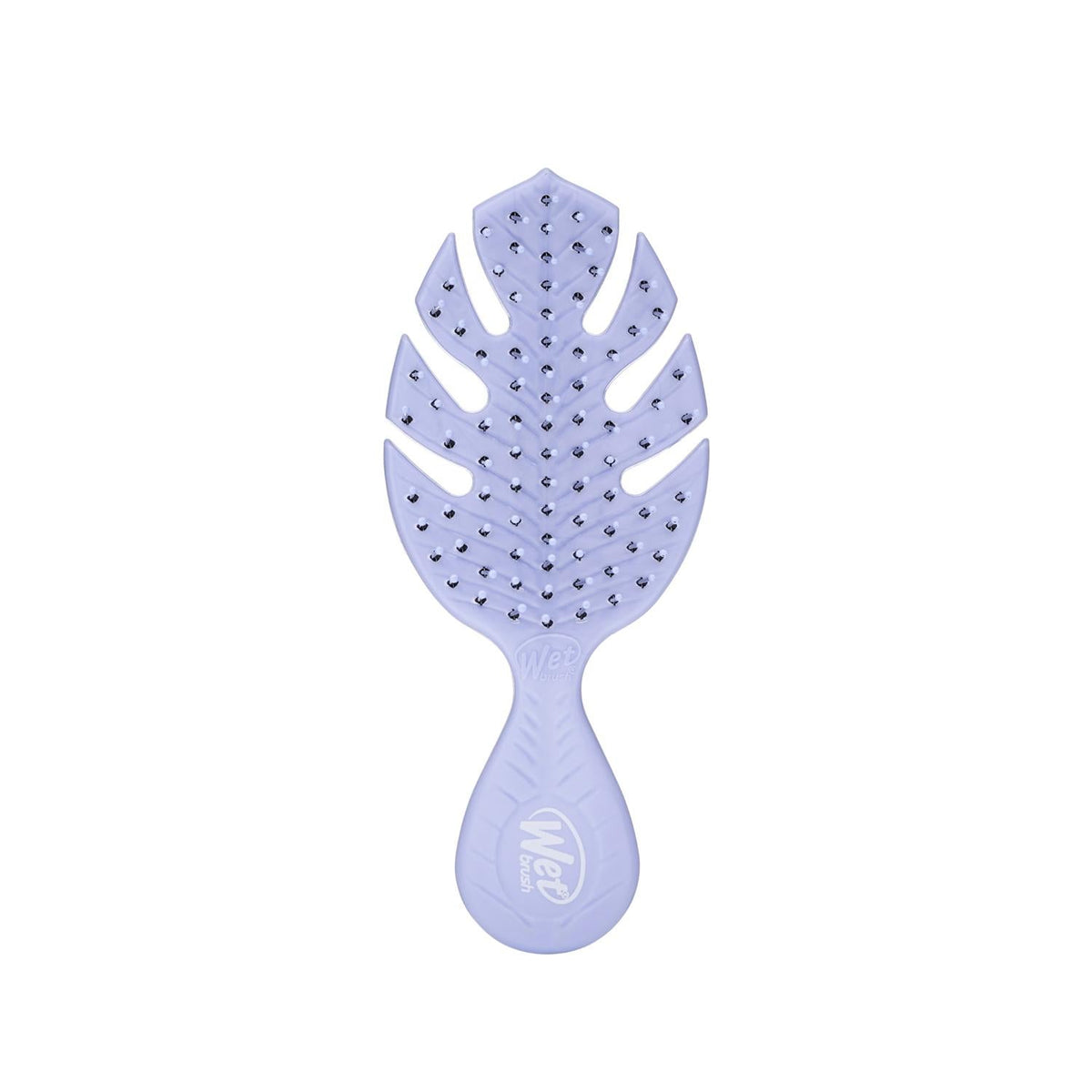 Wet Brush Go Green Mini Detangler Detangling Hair Brush Lila