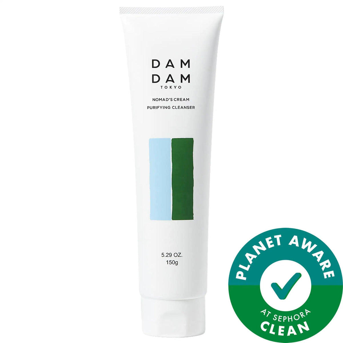 Nomad's Cream Purifying & Exfoliating AHA Cleanser for Dry & Combination Skin - Vegan, Gluten-Free, Cruelty-Free