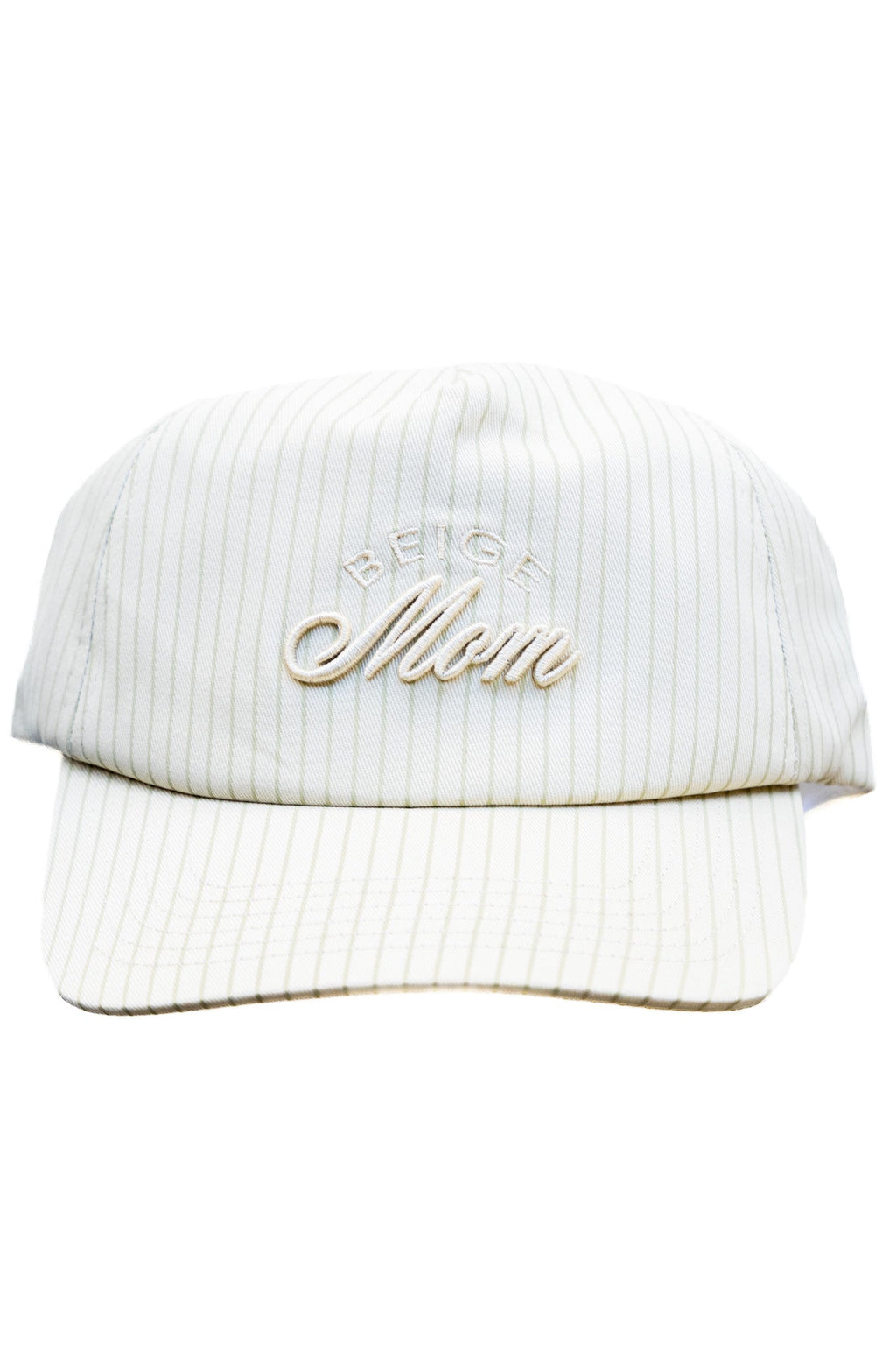 BEIGE MOM BASEBALL CAP