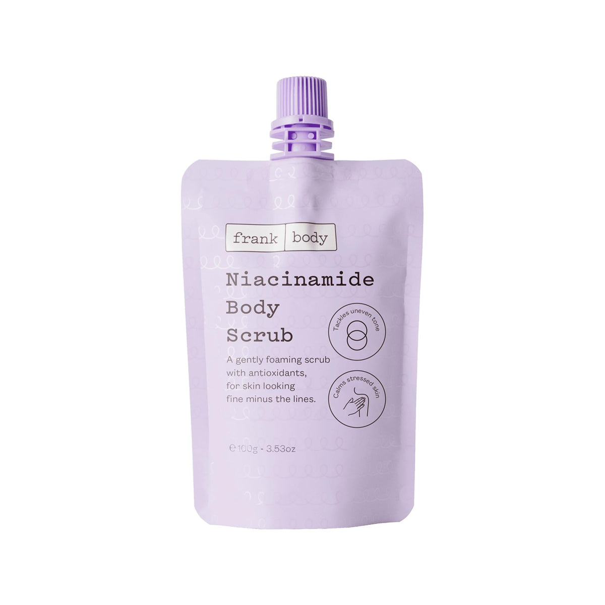 Frank Body Niacinamide Body Scrub Smoothing Skin 100g
