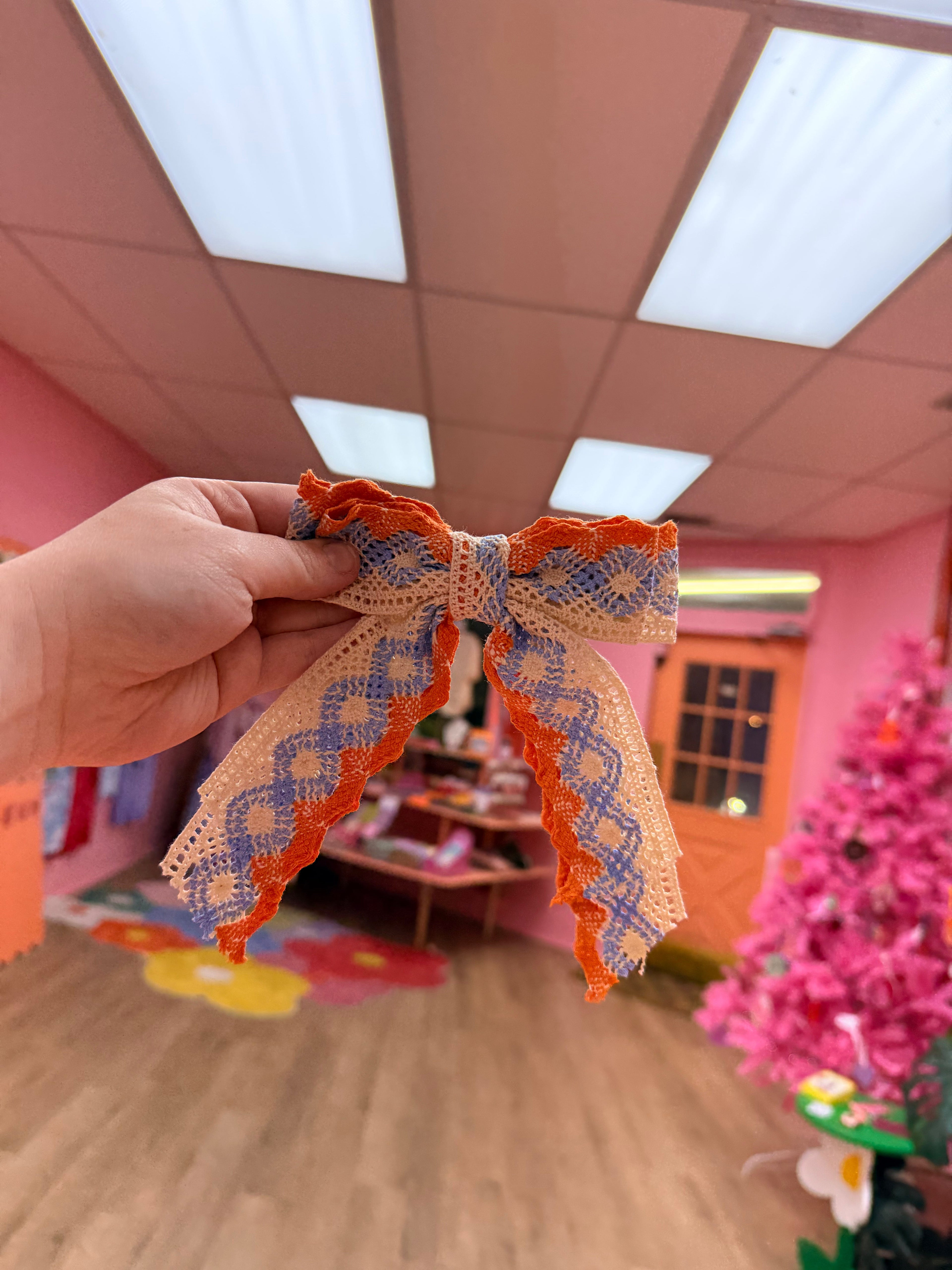 Woven Hair Bow
