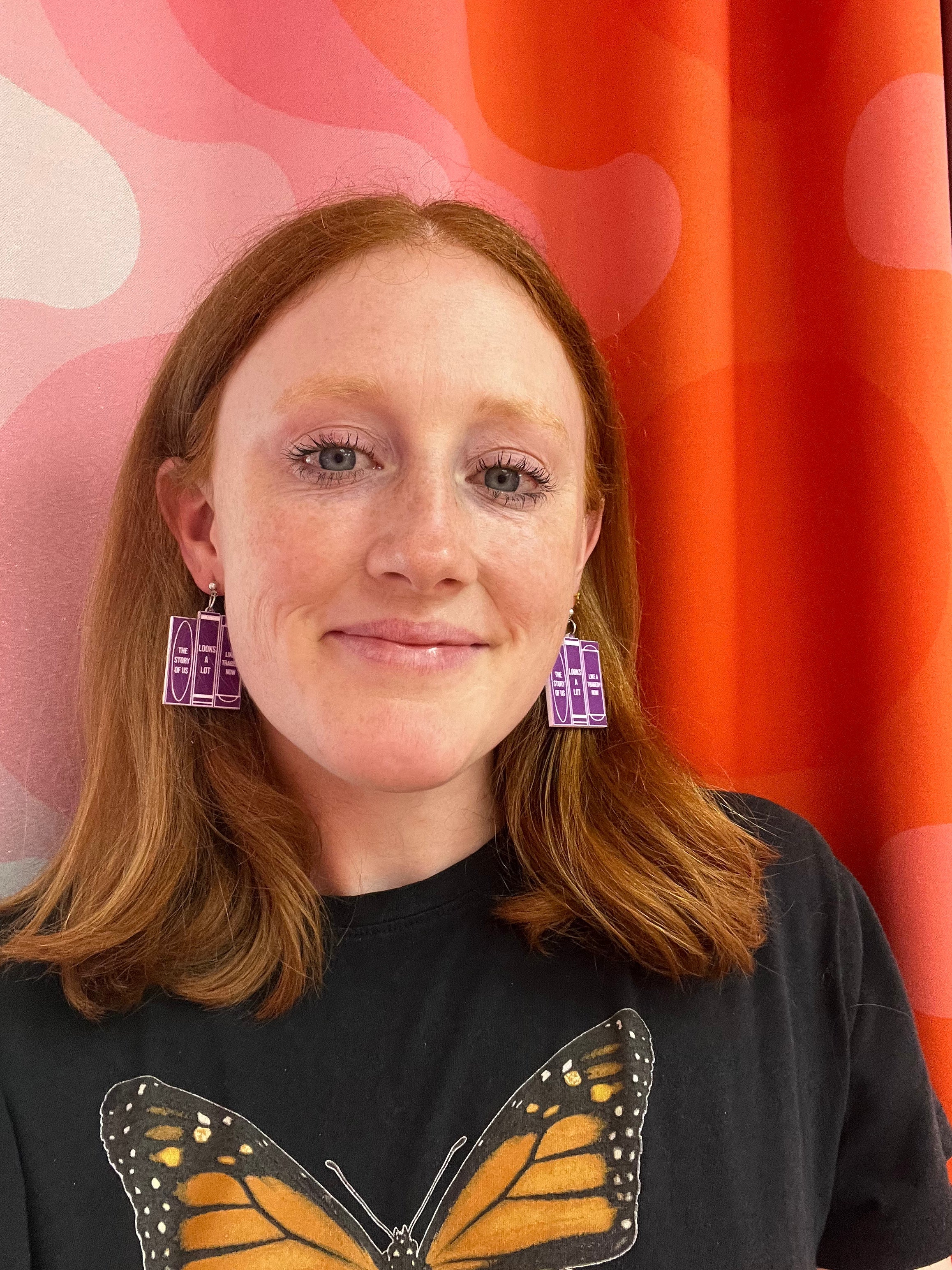 “The Story of Us Looks a Lot Like a Tragedy Now” Earrings