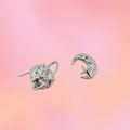 "Love You to The Moon and To Saturn" Earrings