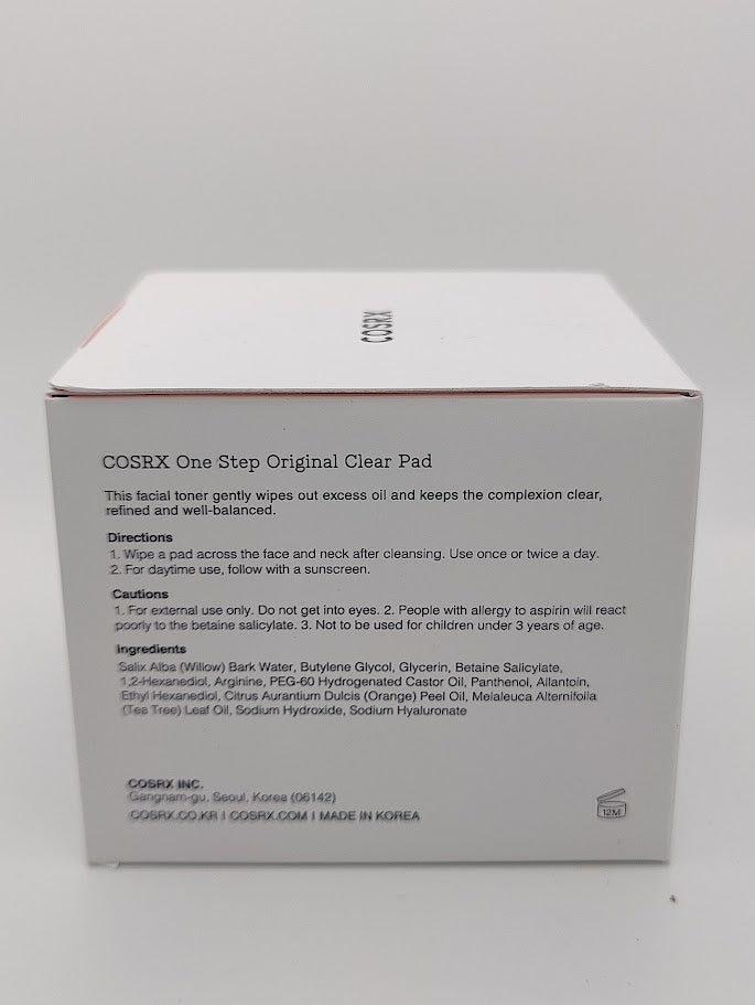 Cosrx Original Clear Pad