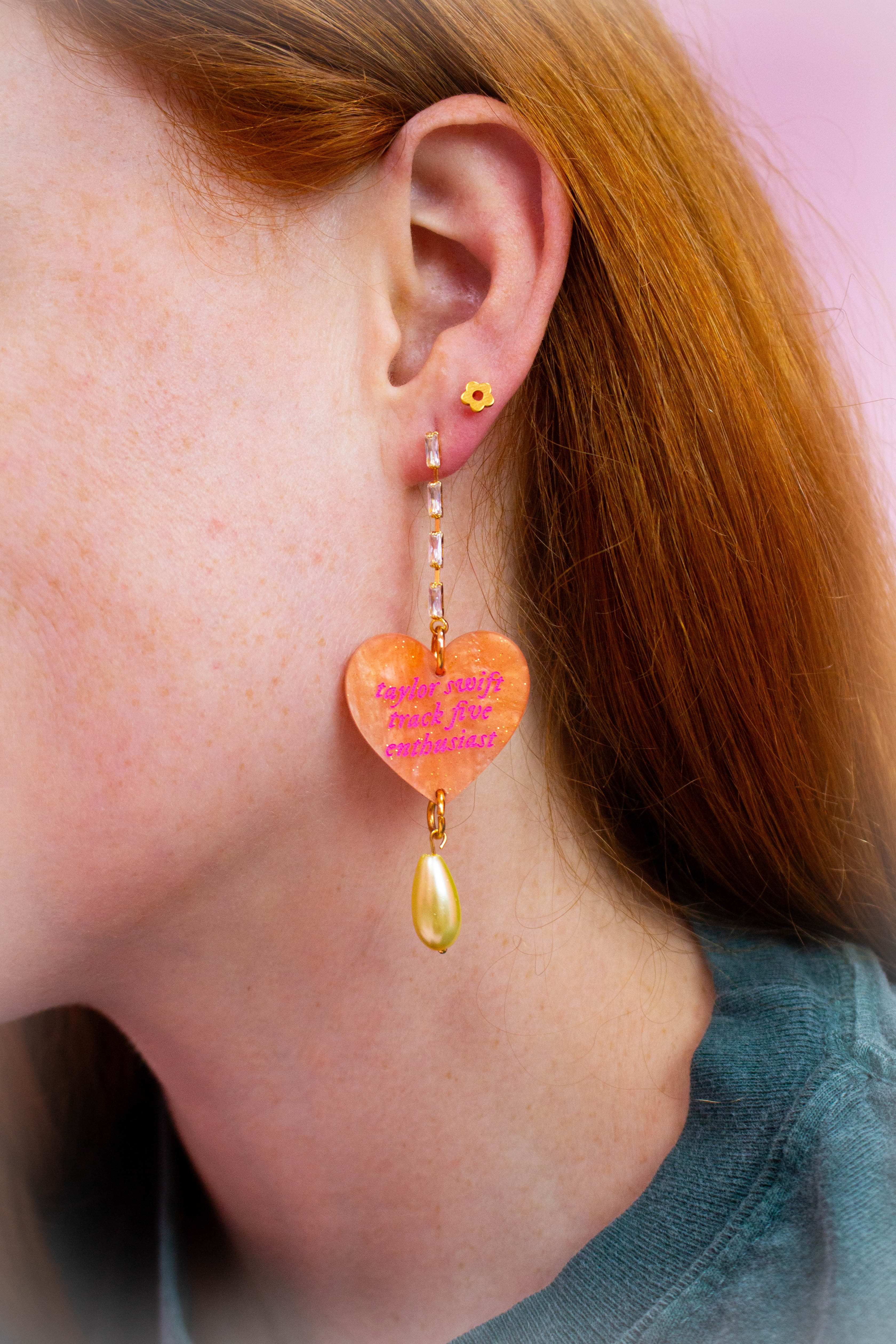 "Track 5 Enthusiast" Earrings