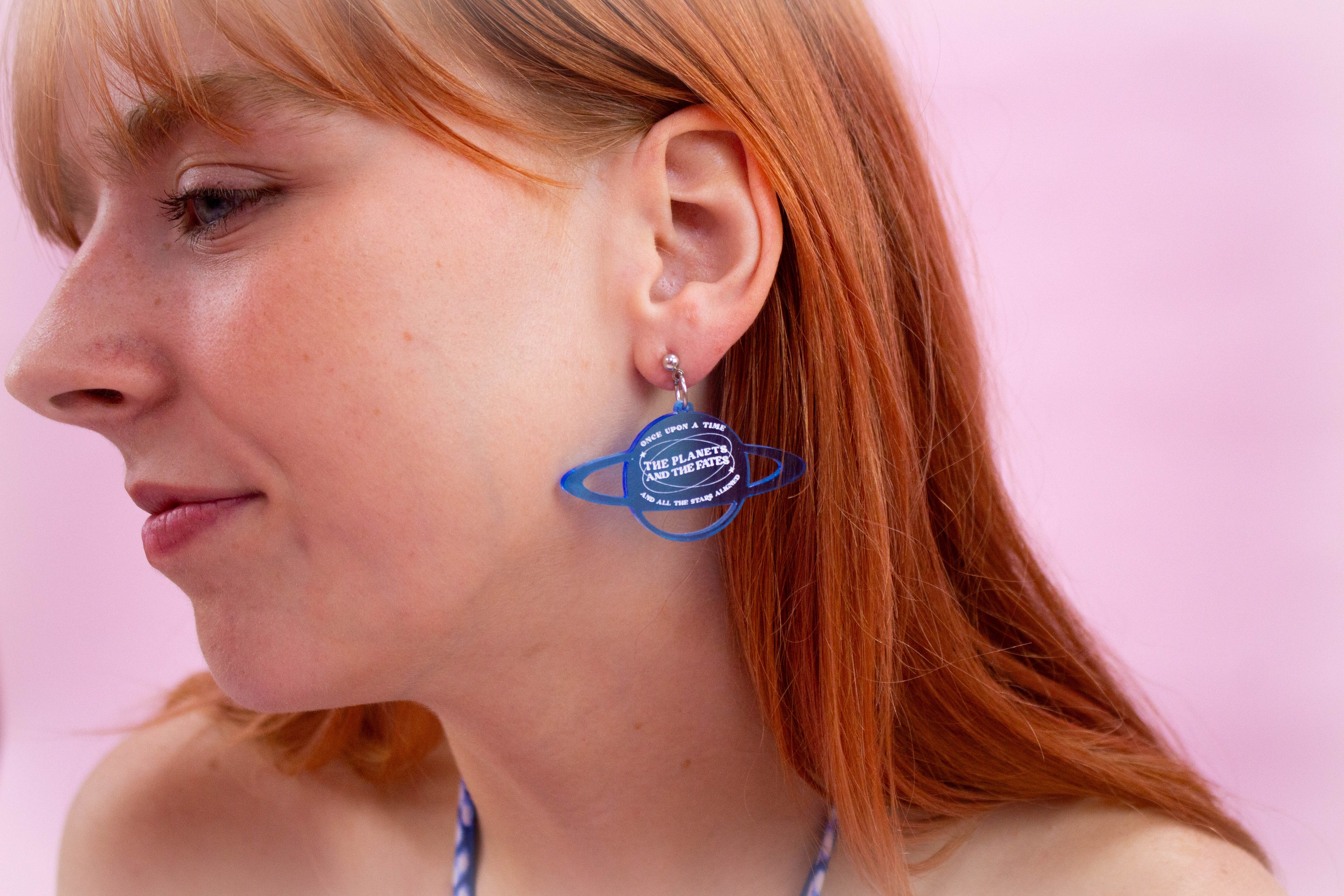 "Planets and the Fates" Earrings