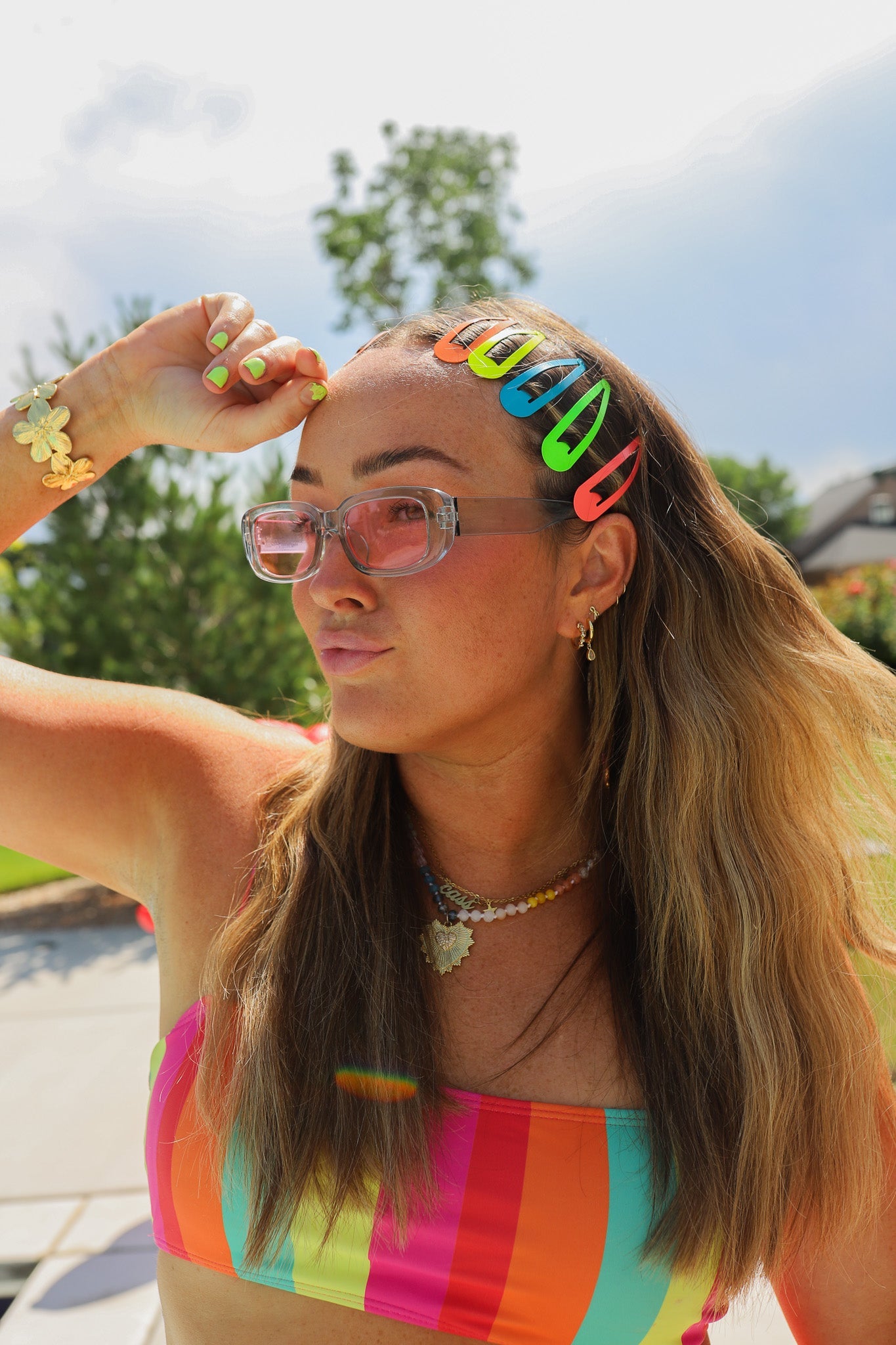 NEON SNAP CLIPS (PACKS OF 10)