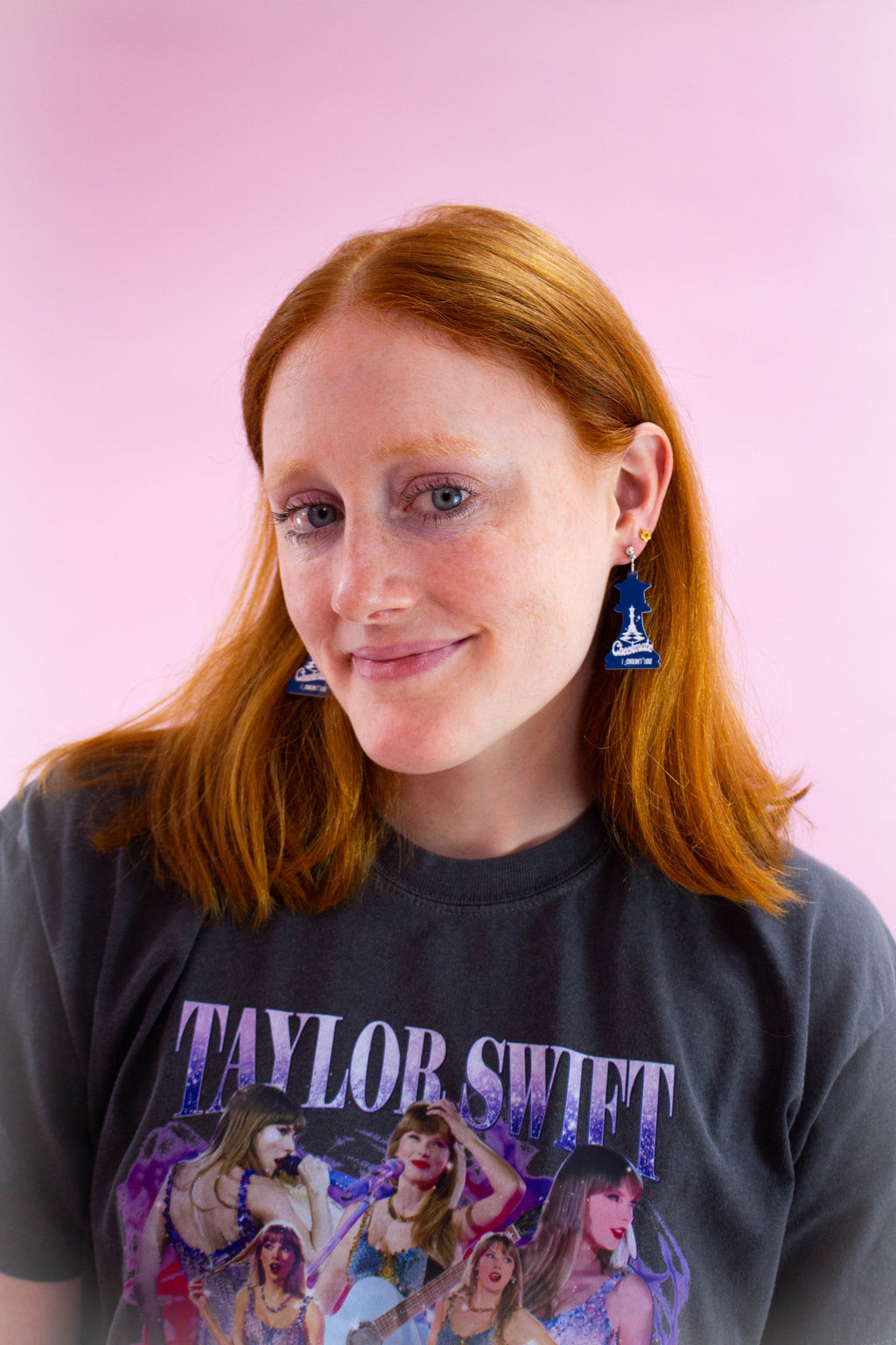 "Checkmate, I Couldn't Lose" Earrings