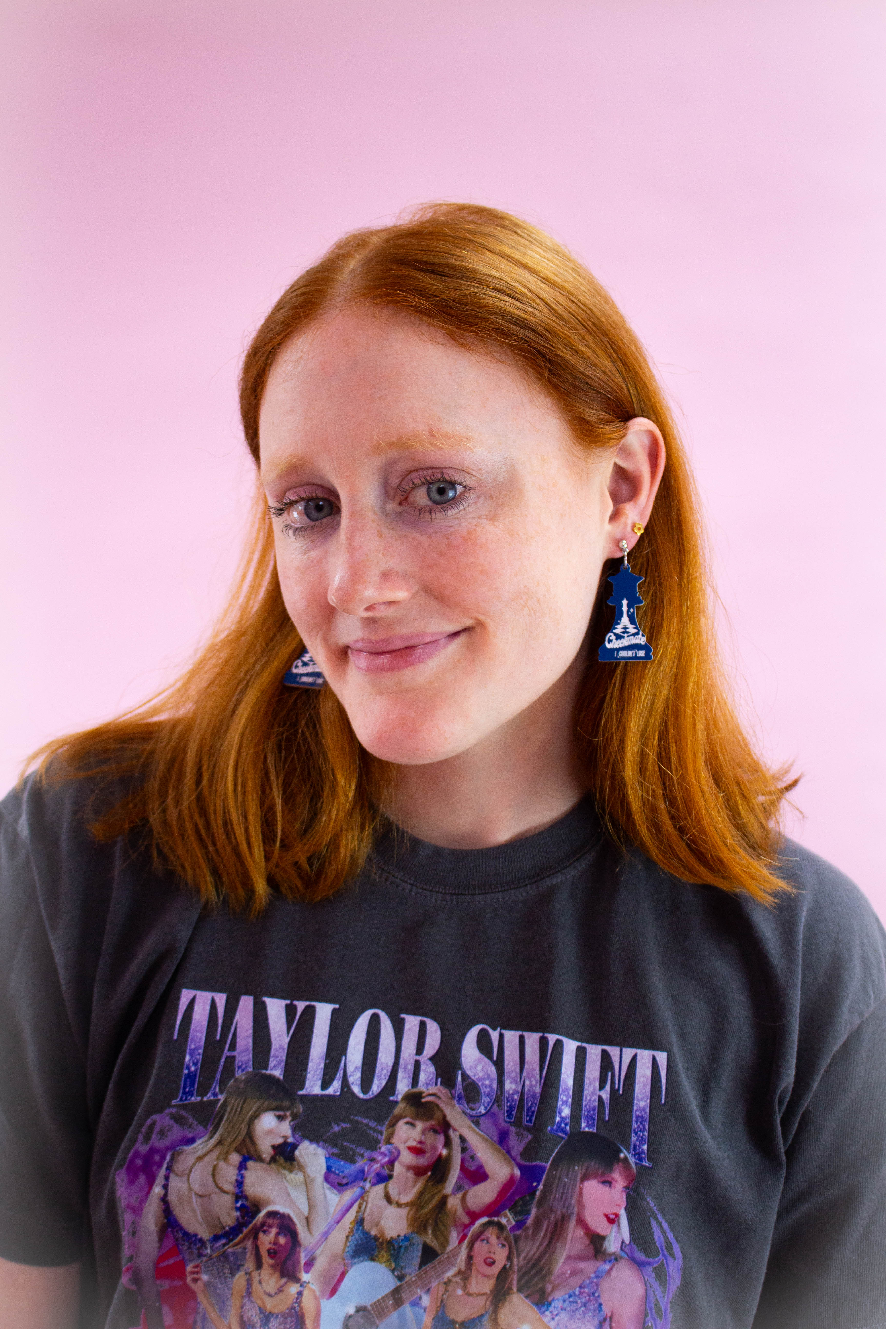 "Checkmate, I Couldn't Lose" Earrings