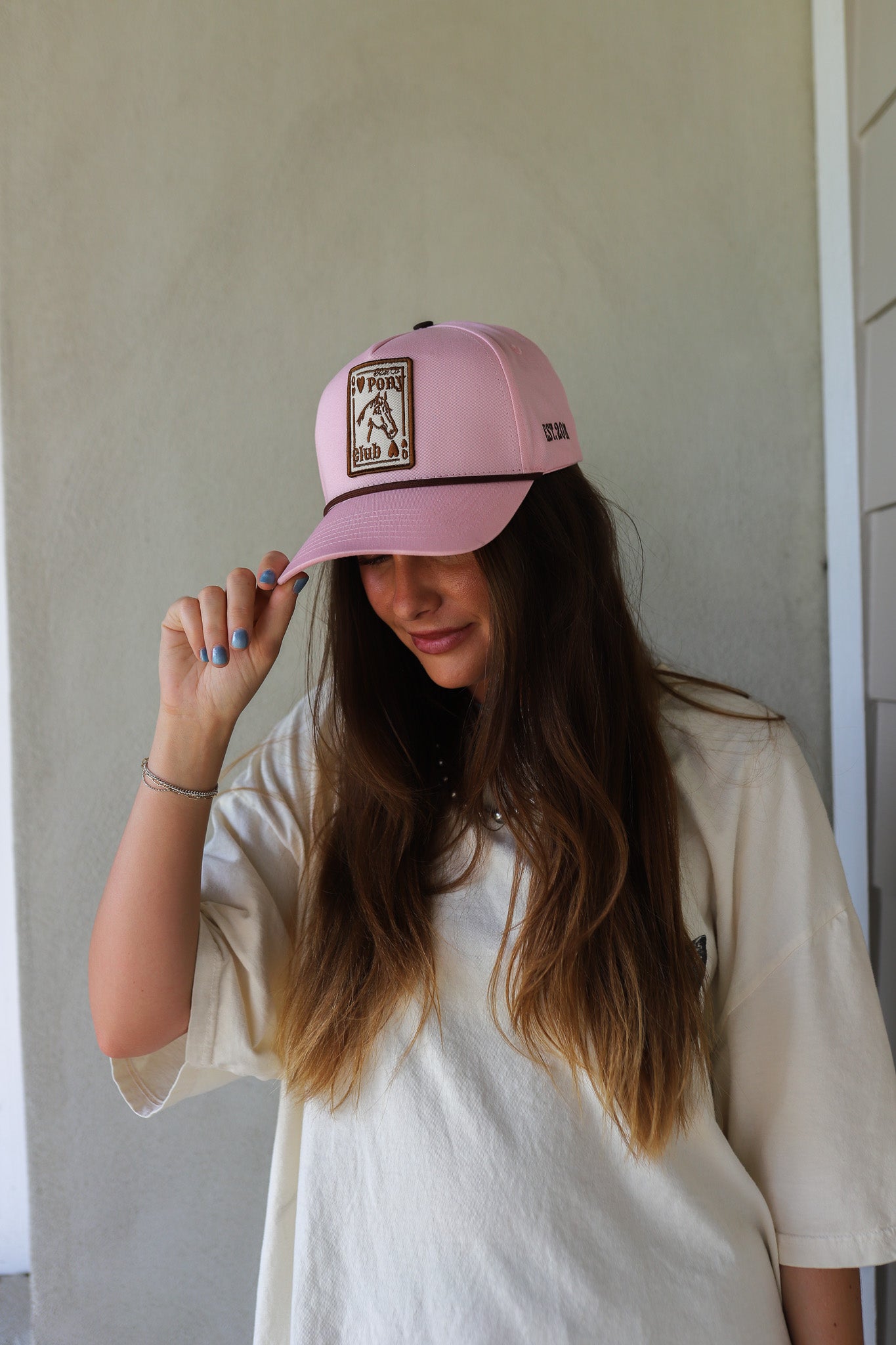 PINK PONY CLUB TRUCKER HAT