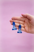 "Checkmate, I Couldn't Lose" Earrings
