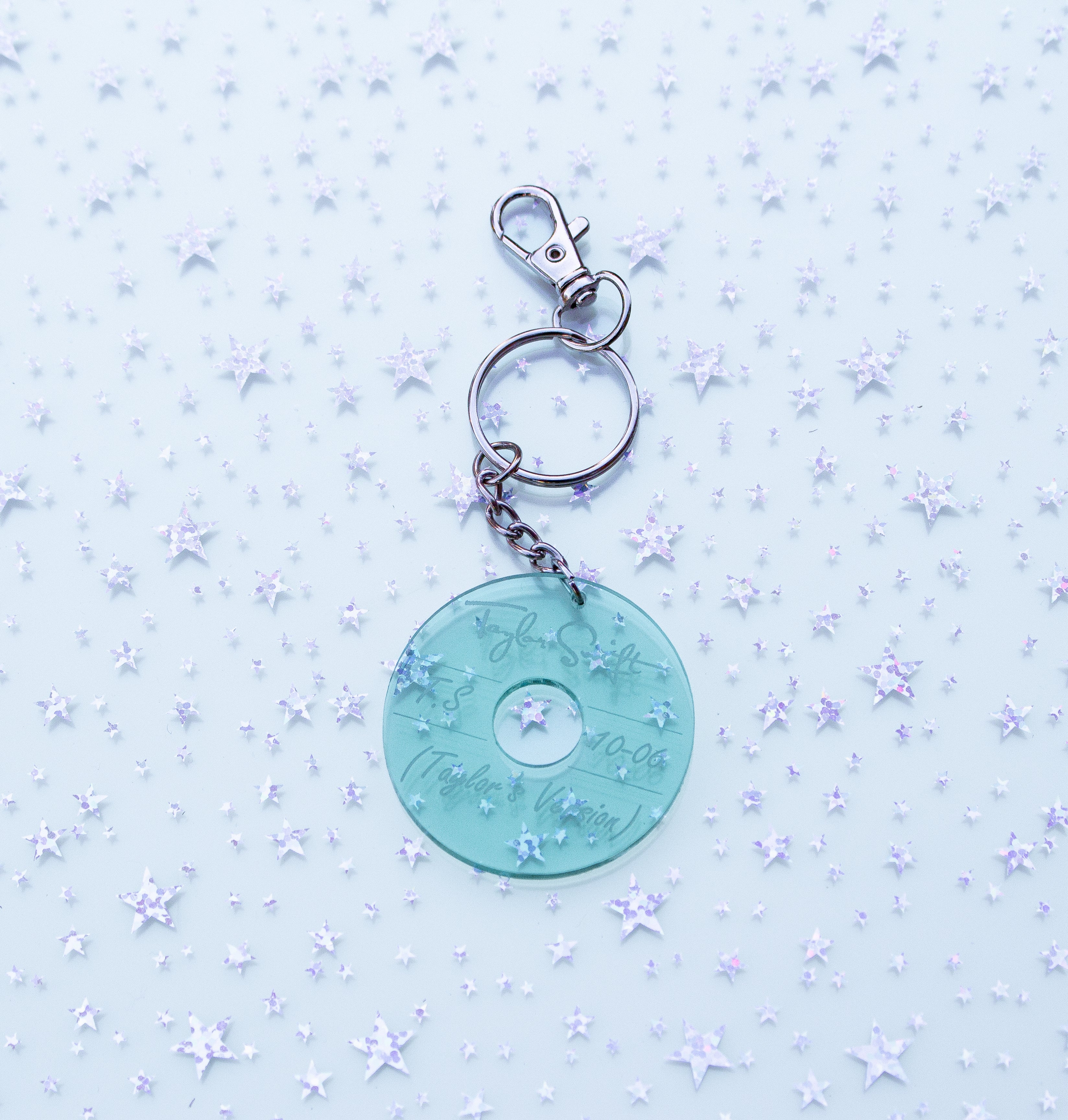 12 Eras Album Keychains