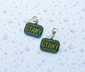 Nothing Good Starts in a Getaway Car Earrings
