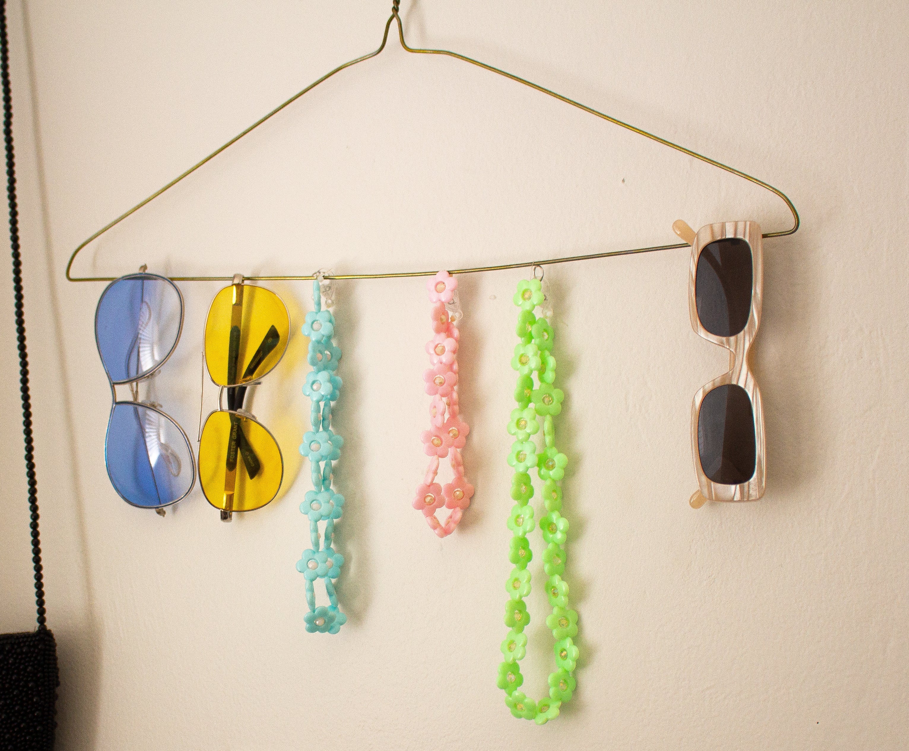 Green Pastel Flower Necklace