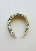 UNIVERSITY STRIPED BRAIDED HEADBAND