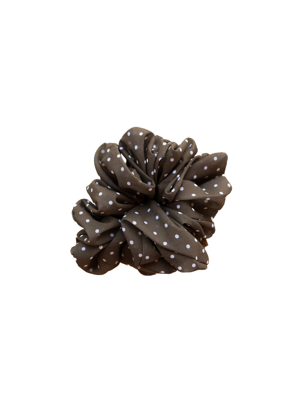 POLKA DOT OVERSIZED SCRUNCHIE