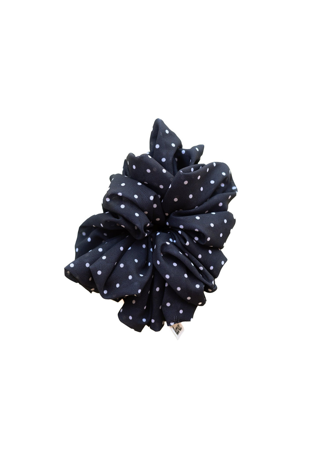 POLKA DOT OVERSIZED SCRUNCHIE