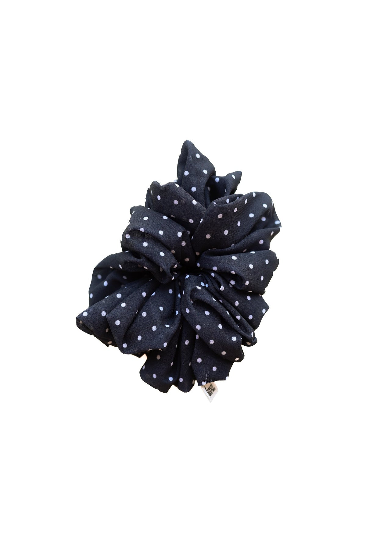 POLKA DOT OVERSIZED SCRUNCHIE