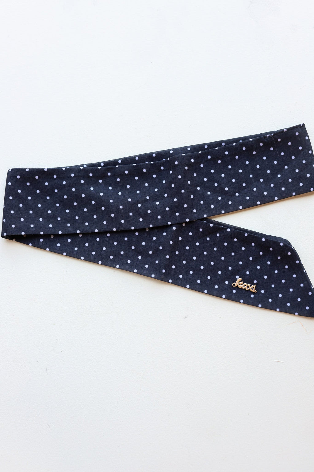 POLKA DOT HAIR SCARF