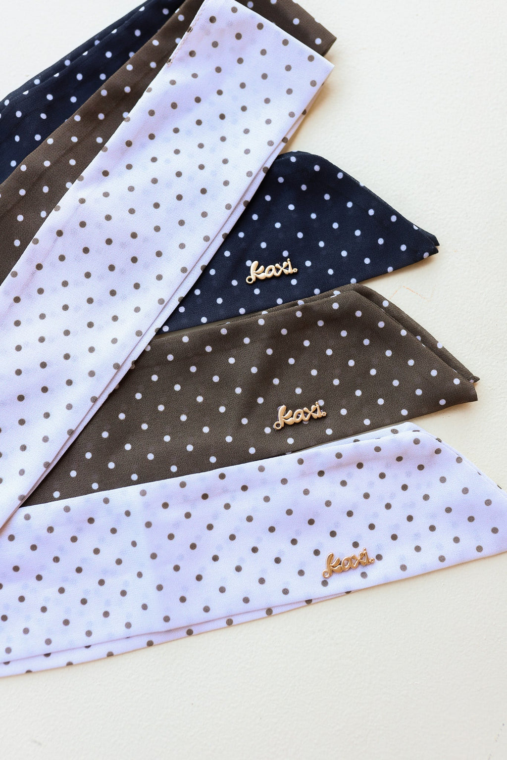 POLKA DOT HAIR SCARF