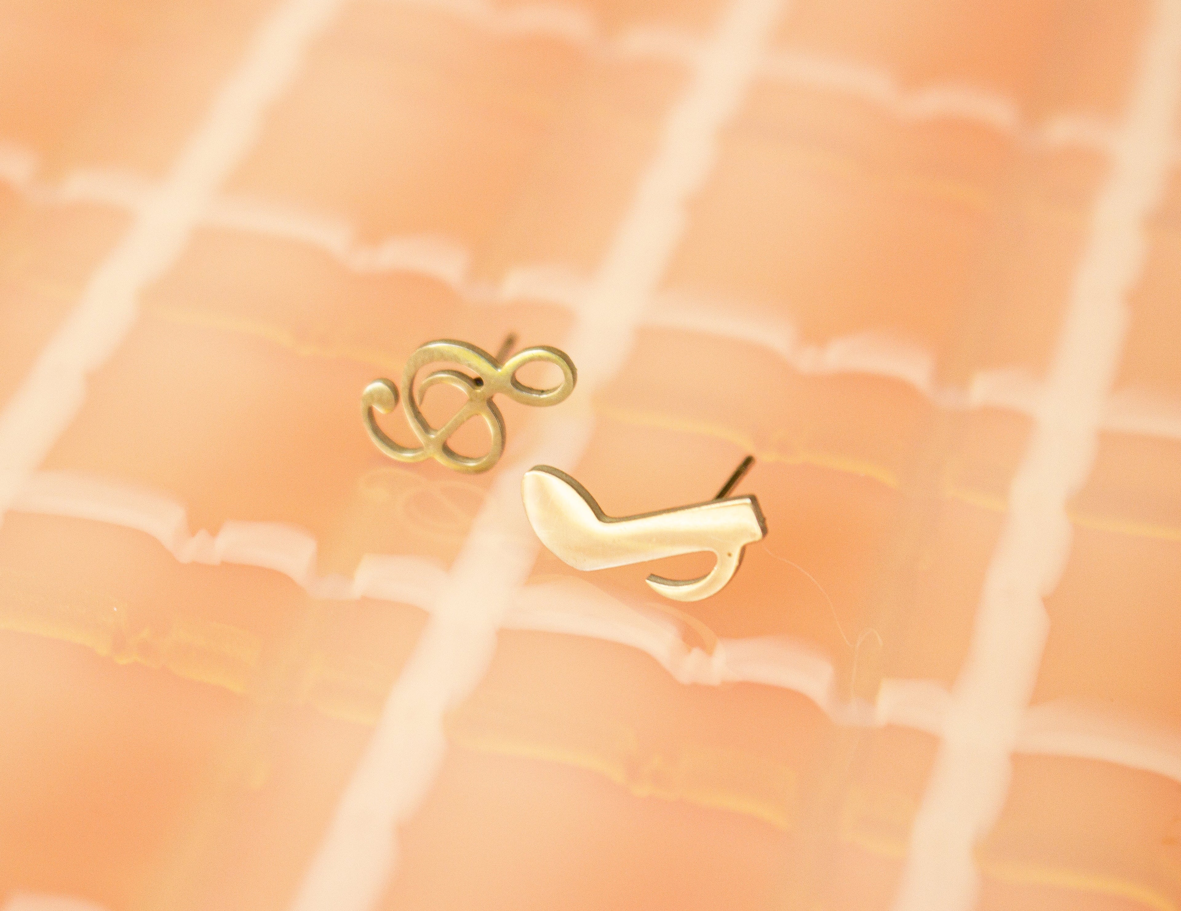 Tiny Stud Music Notes