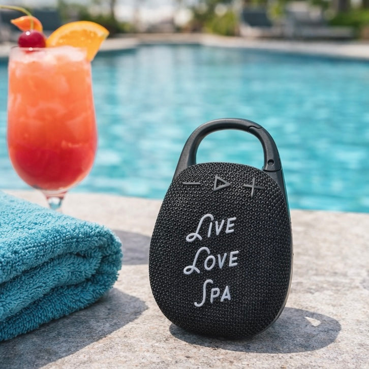 Wireless Clip Speaker | Live Love Spa