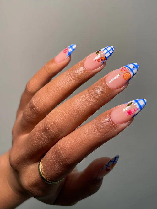 "Picnic (Paris)" Deco Beauty Nail Art Stickers