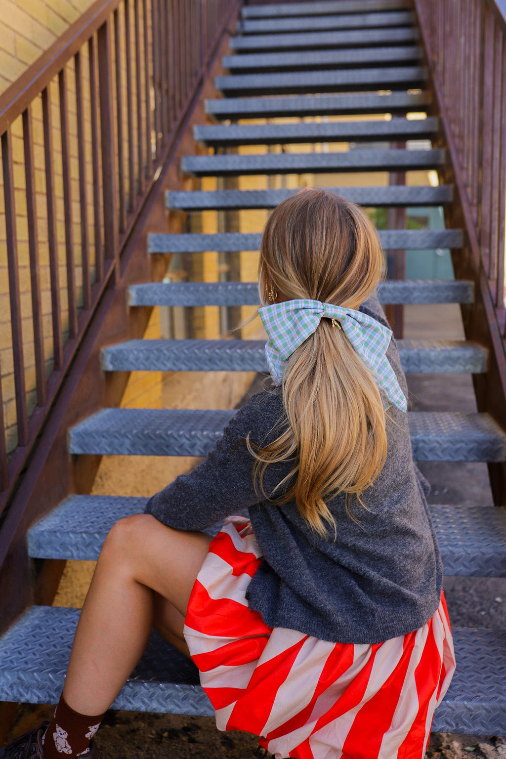 SCHOOL GIRL SLOUCHY BOW
