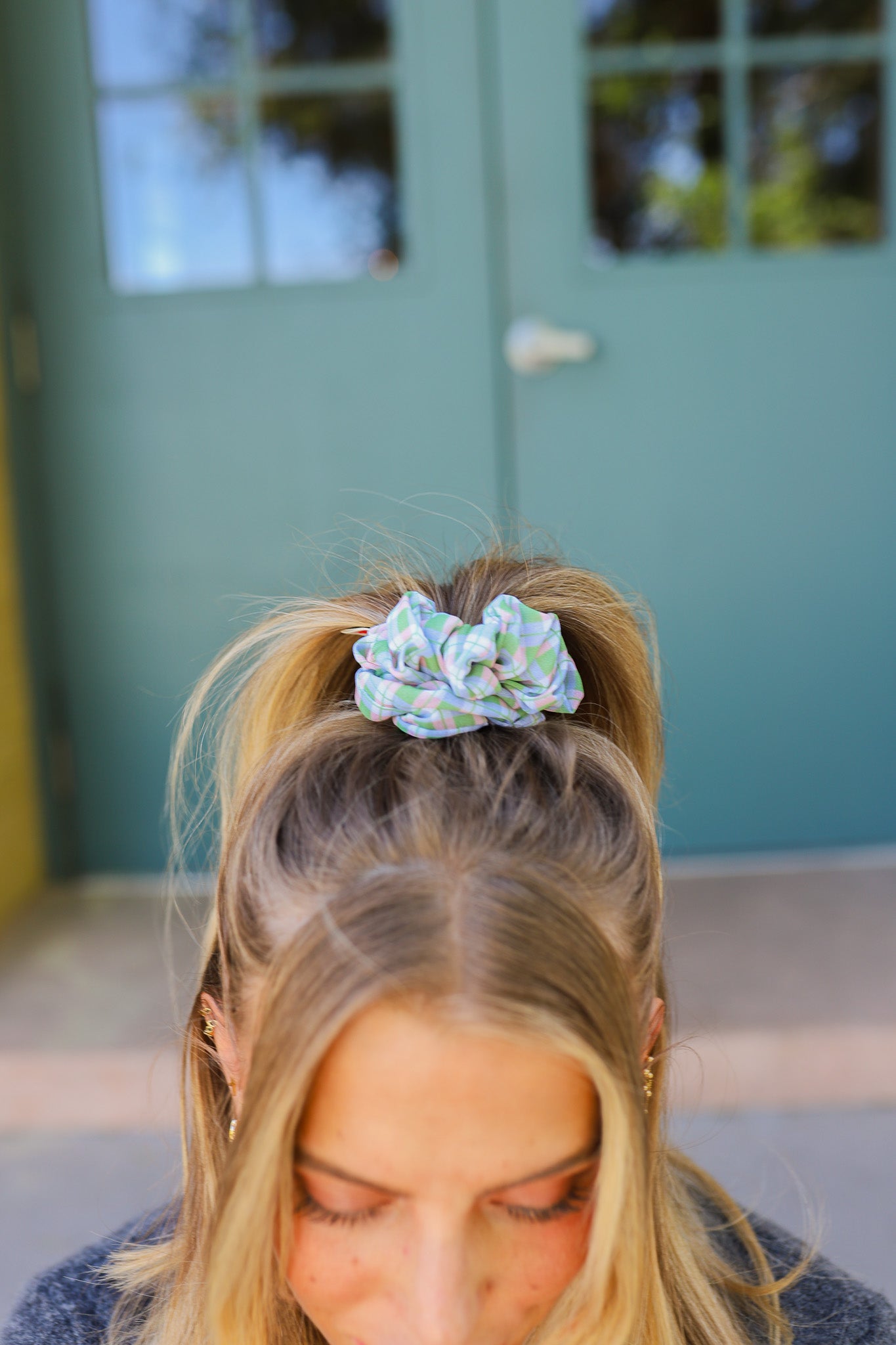 SCHOOL GIRL MIDI SCRUNCHIE