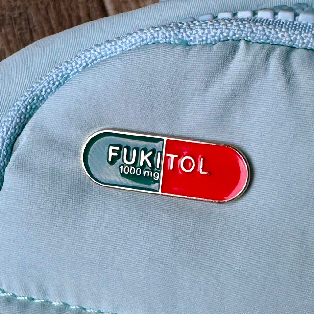Fukitol Enamel Pin
