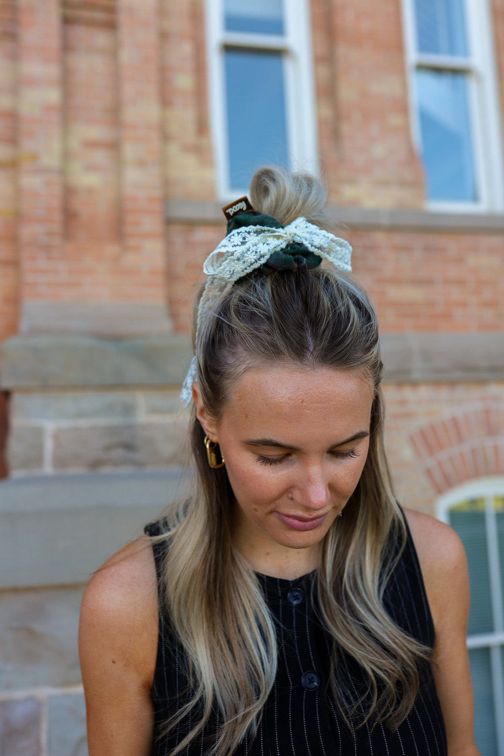 UNIVERSITY PLAID BUNCHIE