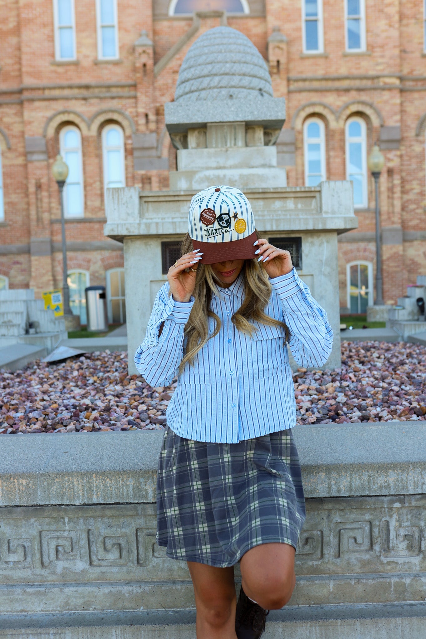 UNIVERSITY PATCH TRUCKER HAT