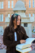 UNIVERSITY PLAID SOFT HEADBAND