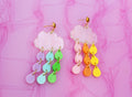 Pastel Rainbow Cloud Pride Earrings